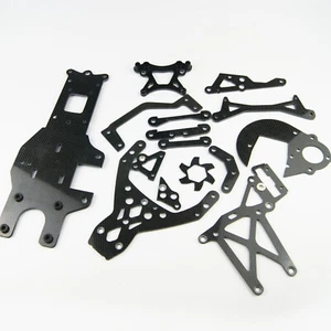 Carbon Fiber Upgrade kit for 1/5 HPI Rovan King Motor Rofun Baja 5B 5T buggy - Picture 1 of 2