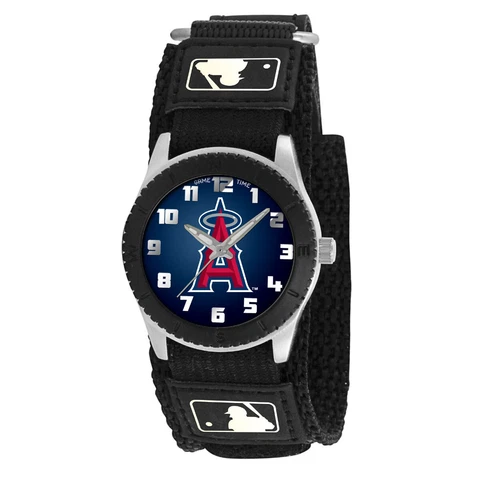Los Angeles Angels Kids Rookie Watch Game Time Black Boys Child MLB-ROB-LAA Cover
