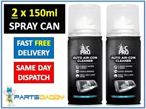 2 x A/C Pro Auto Air Con Conditioning Car Cleaner Purifier Bomb Fresh STP 300ml - Picture 1 of 4