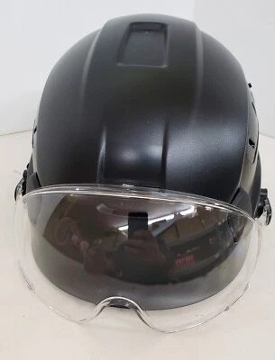 Casco de seguridad Tree Rock, construcción escalada trabajo aéreo casco con protector ocular Foto 1 de 4