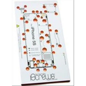 ISCREWS MAPPA VITI PER IPHONE 5S ISTRUZIONE RIPARAZIONE TOUCH DISPLAY LCD - Foto 1 di 1