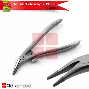Pinza Telescópica 12cm Punta Recubierta de Diamante Orto Telescópica Corona Alicate Ajustable - Imagen 1 de 5