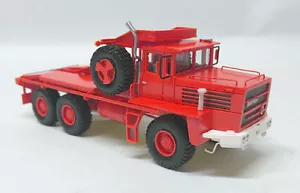 RED colour HO 1/87 BERLIET GPO 17P 6X6 - Ready Made Resin Model by Fankit Models - Picture 1 of 1