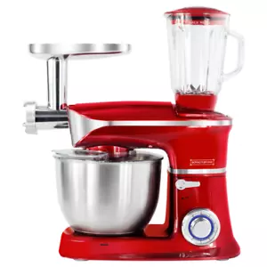 Robot da cucina impastatrice planetaria multifunzione 1900W 6.5 litri con led - Foto 1 di 5