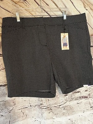 Pantalones cortos para mujer The Limited a lunares nuevos con etiquetas talla 16 Foto 1 de 4