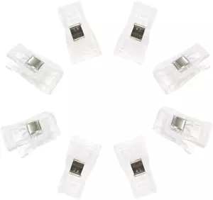 100 Pack Large Wonder Multi-Purpose Clips Use as Sewing Clips Binding Clips for - Picture 1 of 12