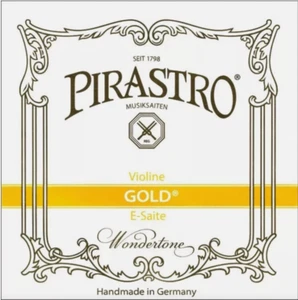 GENUINE Pirastro Wondertone Gold Label Violin E String 4/4 Size Medium Loop End - Picture 1 of 1