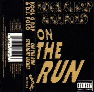 Kool G Rap & D.J. Polo -On The Run Straight Jacket -Cold Chillin Cassette Single - Bild 1 von 1