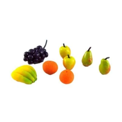 Selezione Di Frutta Mista Per Esposizione Miniatura Fatto A Mano Accessorio - Immagine 1 di 4