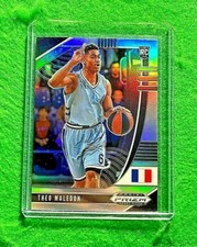 THEO MALEDON SILVER PRIZM ROOKIE CARD FRANCE RC THUNDER 2020 PANINI PRIZM RC 