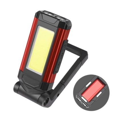 LED COB car work light battery workshop lamp hand lamp magnetic flashlight USB - Image 1 of 4