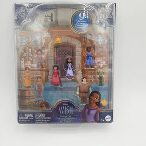 Disney Wish The Teen Pack 9 Mini Juguetes Posables Figuras de Acción NUEVO PAQUETE SELLADO - Imagen 1 de 18