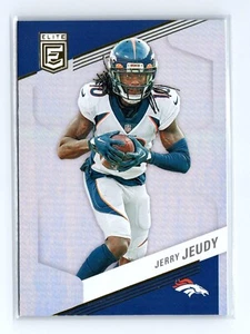 2023 Donruss Elite 50 Jerry Jeudy Rainbow Foil Denver Broncos Football Card - Picture 1 of 2
