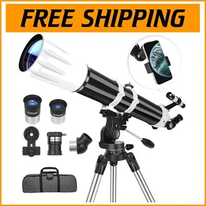 900mm Focal Length Telescope for Adults - Portable Stargazing with Phone Adapter - Picture 1 of 9