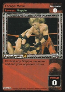 WWE: Escape Move (SS3) [Played] card type Reversals Raw Deal Wrestling WWF - Picture 1 of 1
