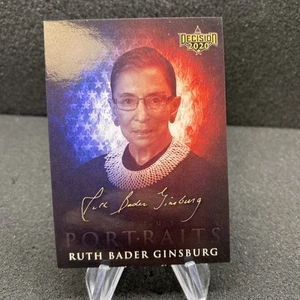 2020 DECISION RUTH BADER GINSBURG SCOTUS PORTRAITS INSERT CARD #SCOUTS 3 RBG - Picture 1 of 2