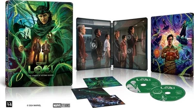 Steelbook Loki: Complete Season 2 (UHD) New - Imagen 1 de 4