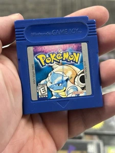 Pokemon Blaue Version (Game Boy, 1998) Original Getestet Pokédex - Bild 1 von 4
