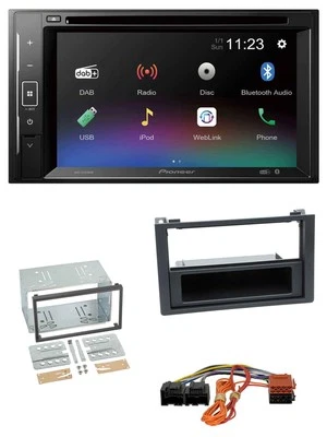Pioneer Bluetooth MP3 USB 2DIN DAB DVD Autoradio für Saab 9.3 Ys3F 2007-2012 - Bild 1 von 4