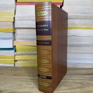 Hebrews Verse by Verse Commentaries William Newell HC Baker Hardcover Vintage - Foto 1 di 16