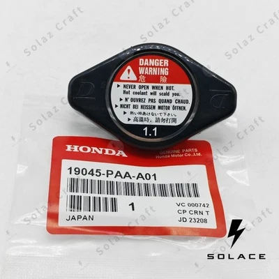 OEM Cooling Radiator Cap For Honda Accord Civic & Acura CL TL MDX #19045-PAA-A01 - Image 1 of 4