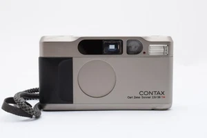 Contax T2 Titan 35mm Point & Shoot Film Camera con correa JAPÓN... - Imagen 1 de 12