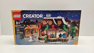 LEGO set 40602 Winter Market Stall NEW in sealed box NISB Holiday Xmas promo - Picture 1 of 6