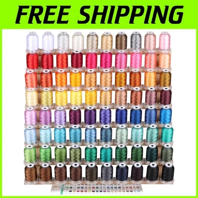 Professional 80 Colors Polyester Thread Kit - Image 1 of 4