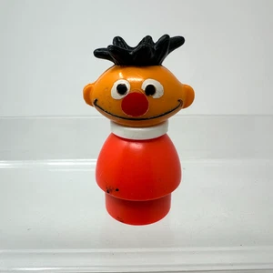 Fisher Price Little People Sesame Street Ernie Red Figure Figurine 2.75" - Picture 1 of 4