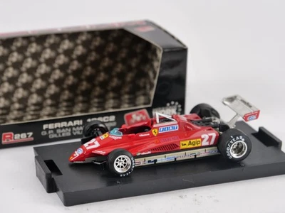 Brumm 1/43 Ferrari 126C2 Gp San Marino 1982 Gilles Villeneuve R267 #27 - Image 1 of 4