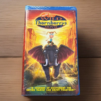 New - The Wild Thornberrys Movie VHS *Torn Shrink* - Imagem 1 de 4