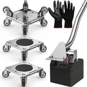 Möbeltransport Set mit Möbelheber - Aufgerüstete Kohlenstoffstahl-Platte und ... - Bild 1 von 6