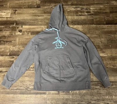 Penguin By Munsingwear XXL Gris Sudadera/Sudadera con Capucha Foto 1 de 4