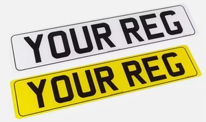 Number Plates - Premium Quality | 2D | 3D | 4D | 4D Gel | 100% Road / MOT Legal - Picture 1 of 10