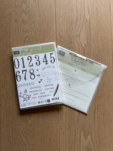 Stampin Up! Stempelset So viele Jahre inkl. Framelits Große Zahlen Sizzix Big Sh - Bild 1 von 3
