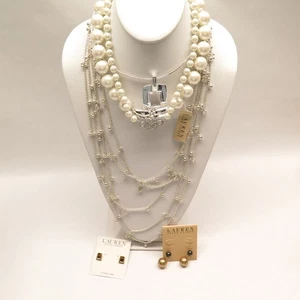 Gran Lote a Granel de RALPH LAUREN Nuevo Personalizado Imitación Perla Joyería Bueno para Reventa - Imagen 1 de 3