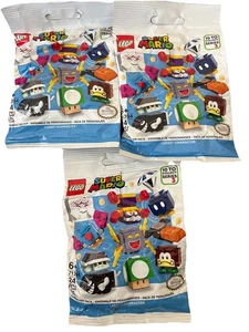 Lot 3 Lego 71394 Super Mario Serie 3 Neu Versiegelt Blind Bags Nintendo 2021 - Bild 1 von 3
