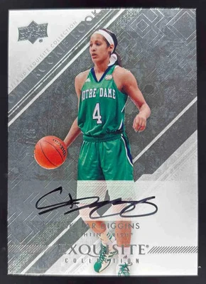 2013-14 Upper Deck Exquisite Rookie Autographs #R15 Skylar Diggins RC Auto /75 - Image 1 of 2