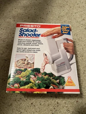 Vintage 1993 Presto Salad Shooter Factory Sealed NOS 02910 - Image 1 of 4