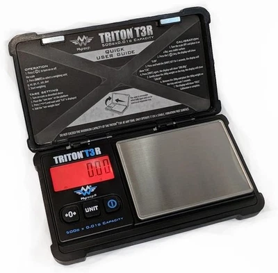 MY WEIGH MyWeigh Triton T3R Digital Scale 500g x 0.01g Rechargeable with USB Display