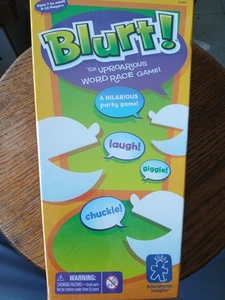 Blurt! The Uproarious Word Race Game! (Factory Sealed) Ages 7+ (3-12 Players) - Picture 1 of 4