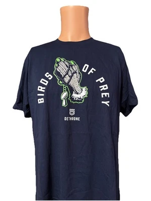 NUEVO CON ETIQUETAS Camisa Dethrone Seattle Seahawks Birds Of Prey Super Bowl Talla Grande Foto 1 de 4