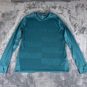 Adidas Shirt Damen L türkis ClimaCool Langarm Laufen sportlich Daumenlöcher - Bild 1 von 9