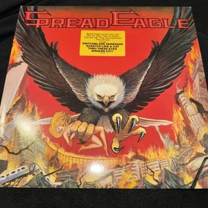 Spread Eagle - Self Titled (Rare 1990 Vinyl Record) Out Of Print! W/Hype Sticker - Foto 1 di 15