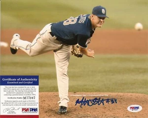 Mat Latos Padres Signed Auto 8x10 PHOTO PSA/DNA COA - Picture 1 of 1