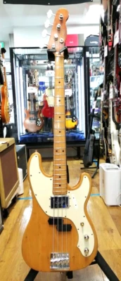 Used Fender 1973 Telecaster Bass Blond MOD From Japan - Image 1 of 4