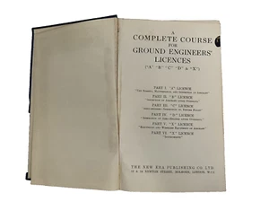 A Complete Course For Ground Engineers Licences HB Book New Era - Picture 1 of 20