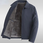 Hommes Manteau Polaire Doubl&#233; &#201;pais Veste Aviateur Thermique Blazer Suit Hiver