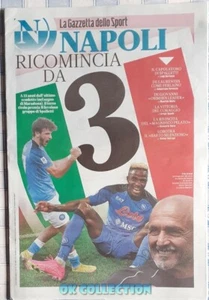 NAPOLI CALCIO CAMPIONE inserto attaccato di Giornale GAZZETTA SPORT 08-05-2023 - Foto 1 di 1