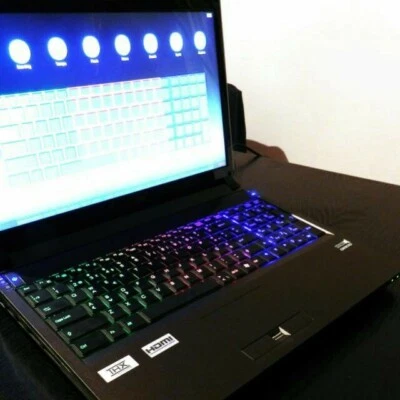 P150EM CLEVO / EUROCOM I7 3620QM 128GB SSD AND MORE CHEAP GAMING CAD LAPTOP - Image 1 of 3